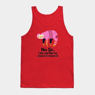 Lazy Sloth Tank Top